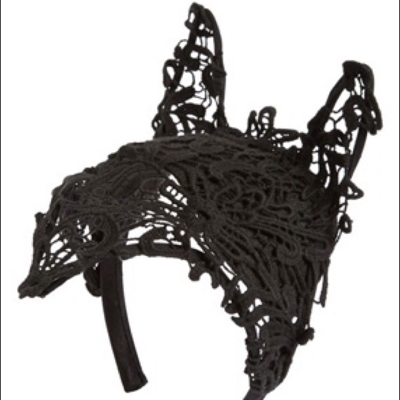 TOPSHOP Lace Cat Headband - Picture 2 of 2